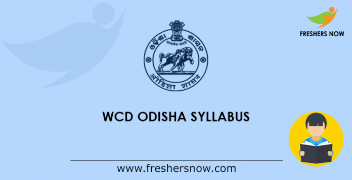WCD Odisha Syllabus