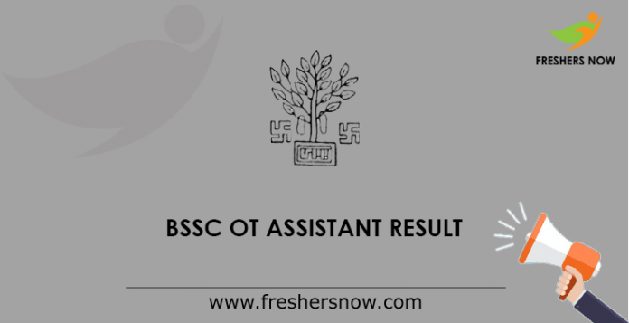 BSSC OT Assistant Result