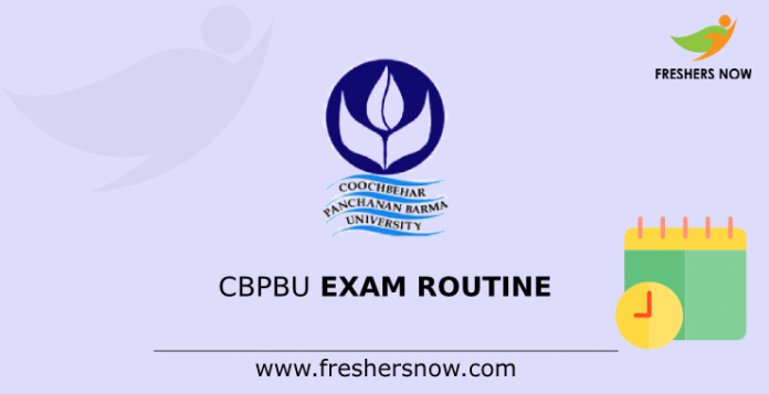 CBPBU Exam Routine