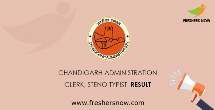 Chandigarh Administration Clerk Result