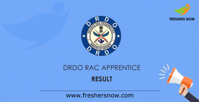 DRDO-RAC-Apprentice-Result