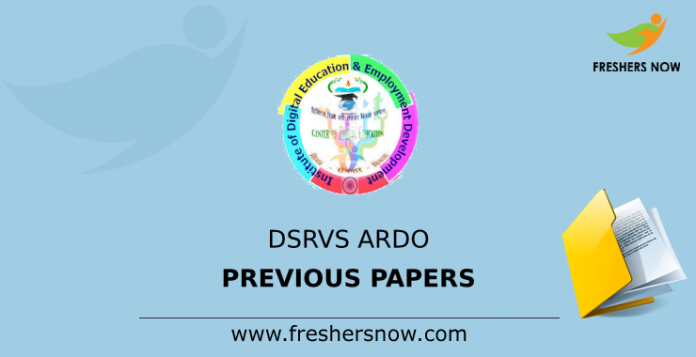 DSRVS ARDO Previous Papers