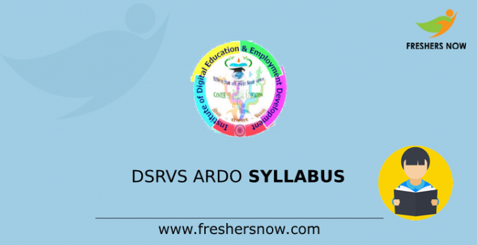 DSRVS ARDO Syllabus