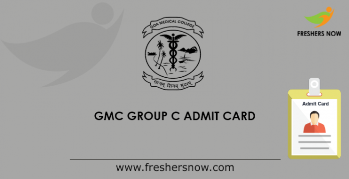 GMC Group C Admit Card