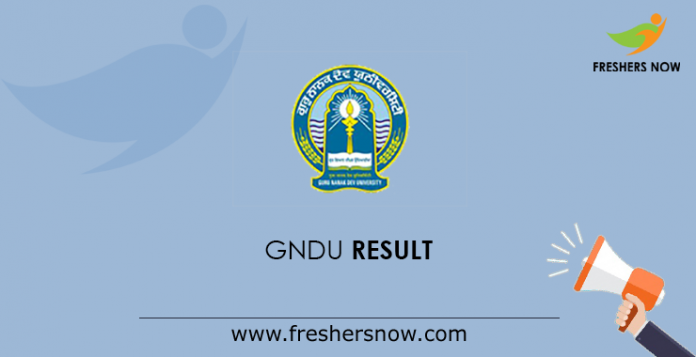 GNDU Result