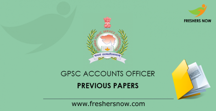 GPSC Accounts Officer Previous Papers