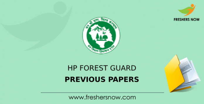 HP Forest Guard Previous Papers