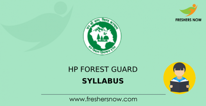 HP Forest Guard Syllabus
