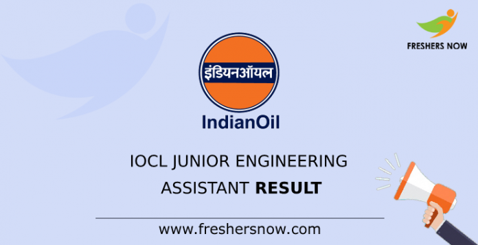 IOCL Junior Engineering Assistant Result