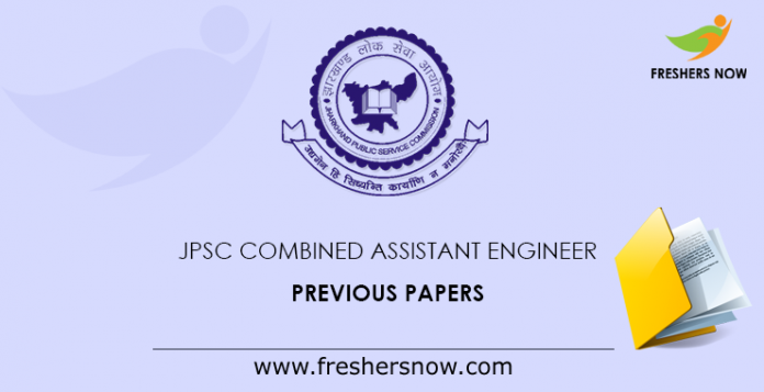 JPSC Combined Assistant Engineer Previous Papers