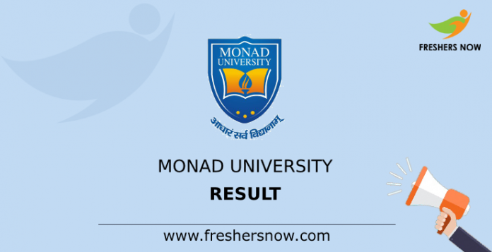 Monad University Result