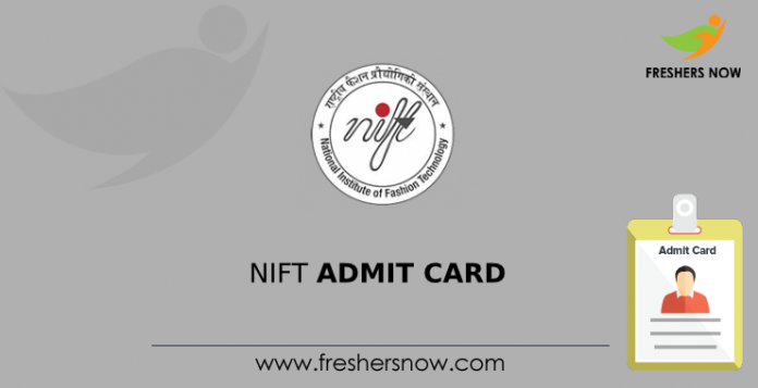 NIFT Admit Card