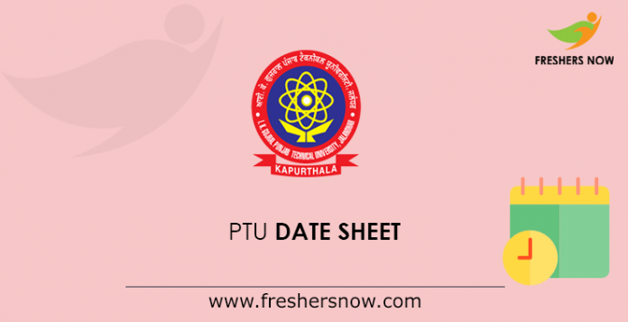 PTU Date Sheet