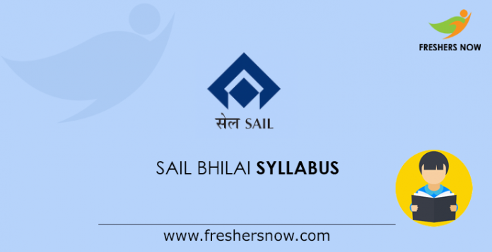 SAIL Bhilai Syllabus