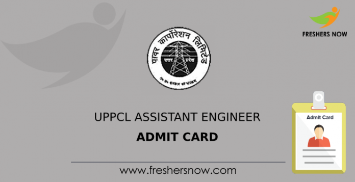 UPPCL Assistant Engineer Admit Card