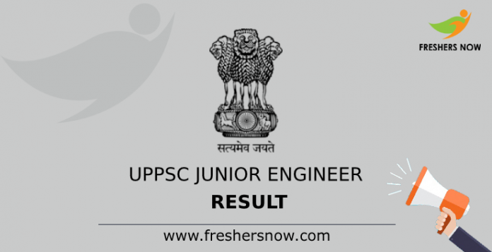 UPPSC Junior Engineer Result