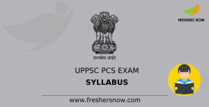 UPPSC PCS Syllabus 2024 & Exam Pattern PDF Download