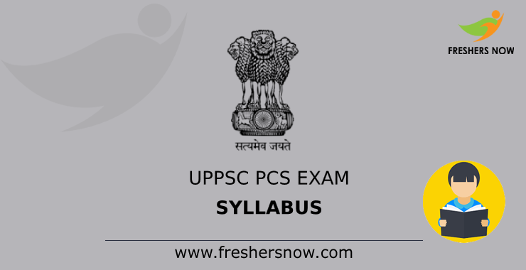 UPPSC PCS Syllabus 2024 & Exam Pattern PDF Download