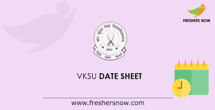 VKSU Date Sheet
