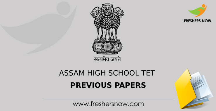 Assam High School Tet Previous Papers Pdf Secondary Tet Papers 5662