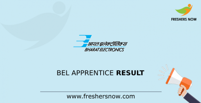 BEL Apprentice Result