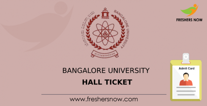 Bangalore University Hall Ticket