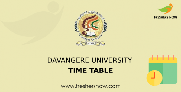 Davangere University Time Table