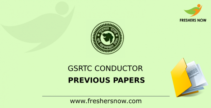 GSRTC Conductor Previous Papers