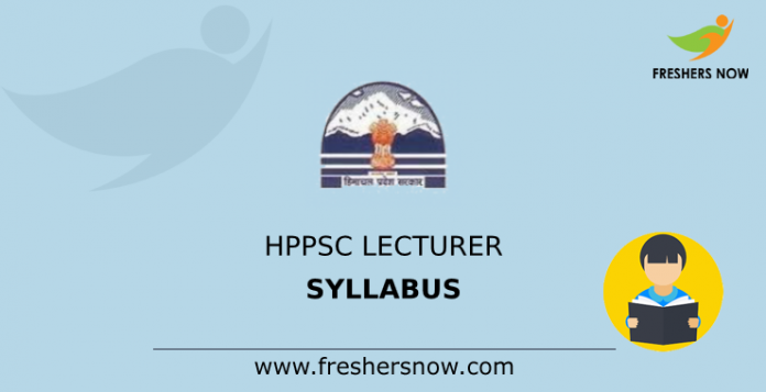HPPSC Lecturer Syllabus