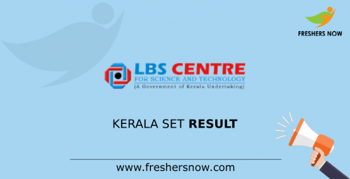 Kerala SET Result