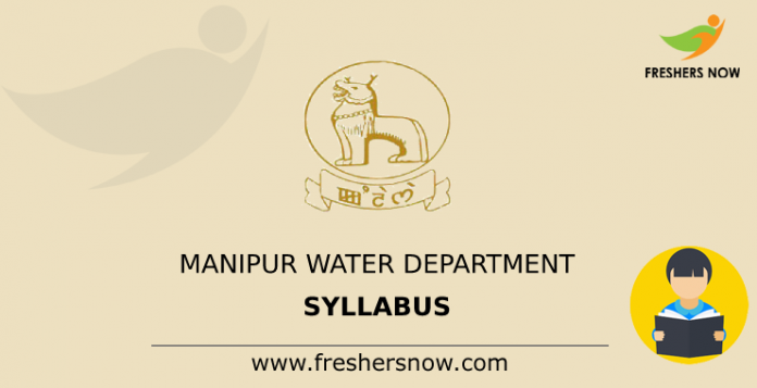 Manipur Water Department Syllabus