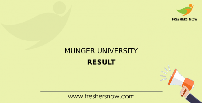 Munger University Result