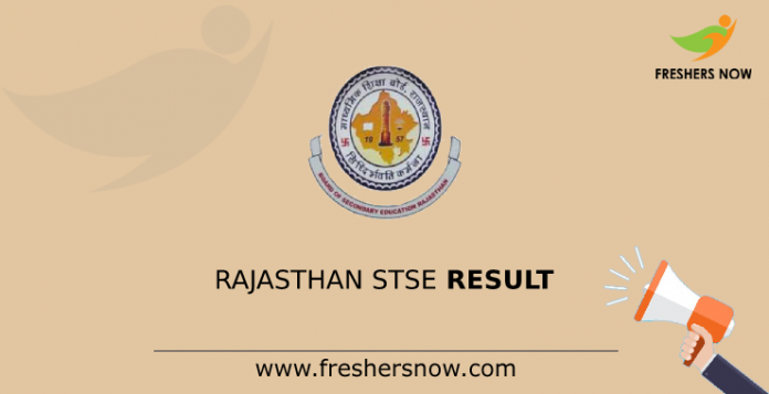 Rajasthan STSE Result