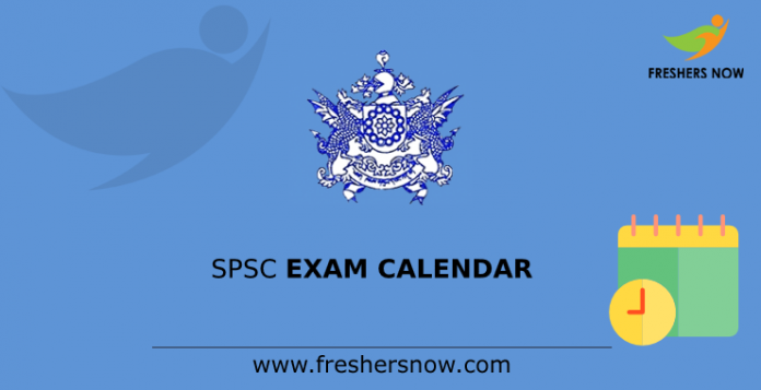SPSC Exam Calendar