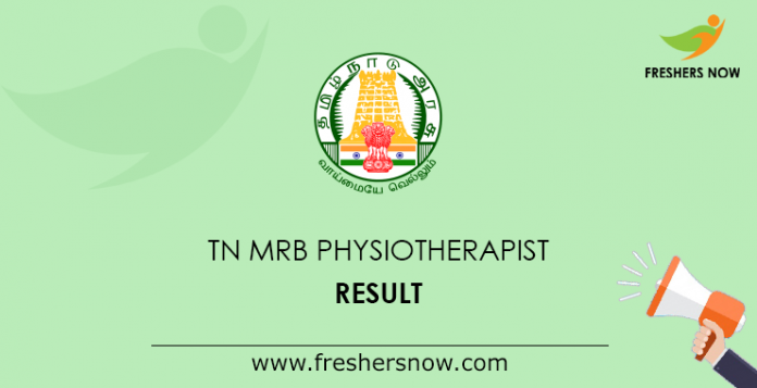 TN MRB Physiotherapist Result