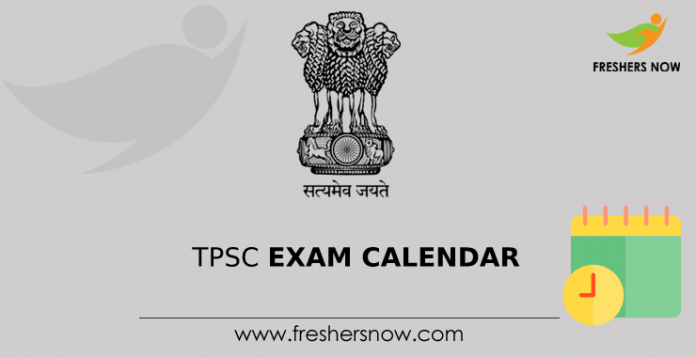 TPSC Exam Calendar