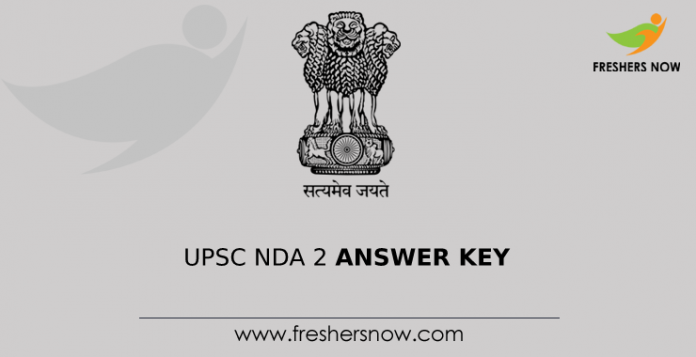 UPSC NDA 2 Answer Key
