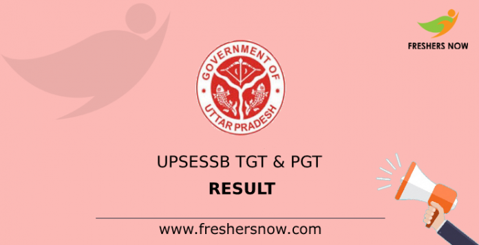 UPSESSB TGT & PGT Result