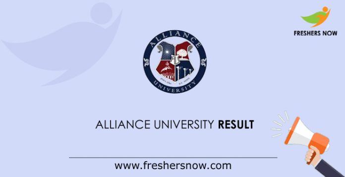 Alliance University Result