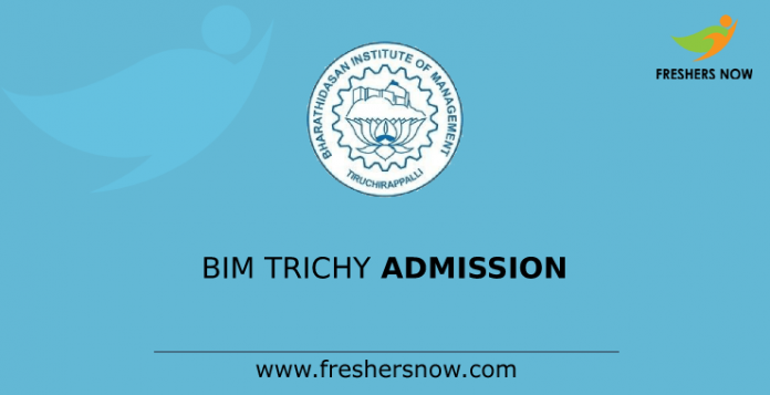 BIM Trichy Admission