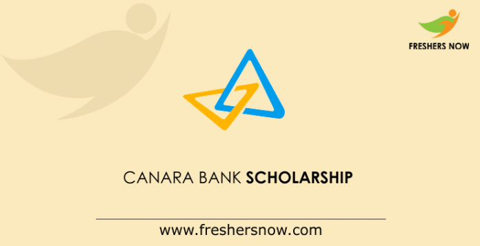 Canara Bank Scholarship