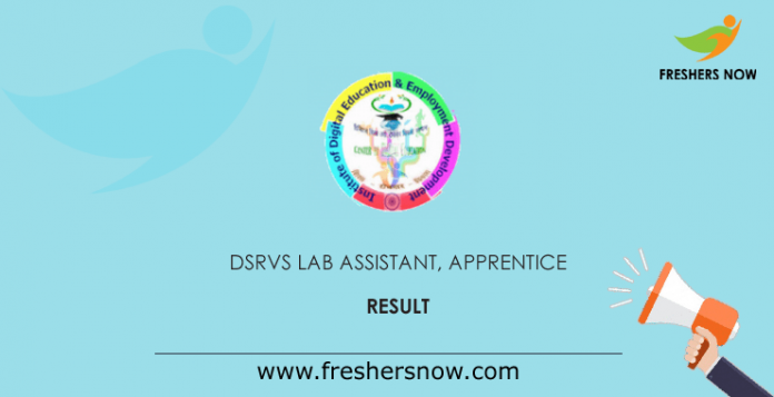 DSRVS-Lab-Assistant-,Apprentice-Result