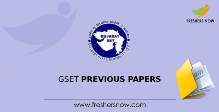 GSET Previous Papers