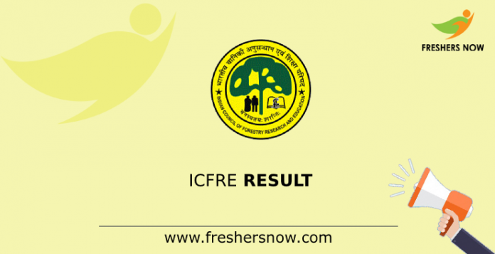 ICFRE Result