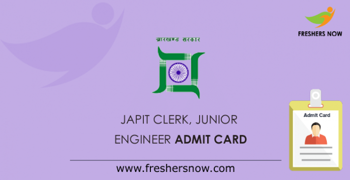 JAPIT Admit Card