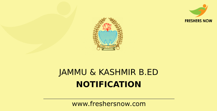 Jammu & Kashmir B.Ed 2020 | JKBOPEE Form, Exam Date (Postponed)