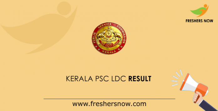 Kerala-PSC-LDC-Result