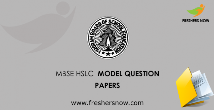 MBSE HSLC Model Question Papers