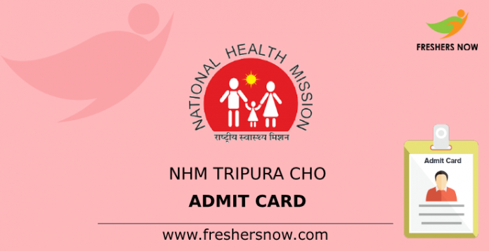 NHM Tripura CHO Amdit Card