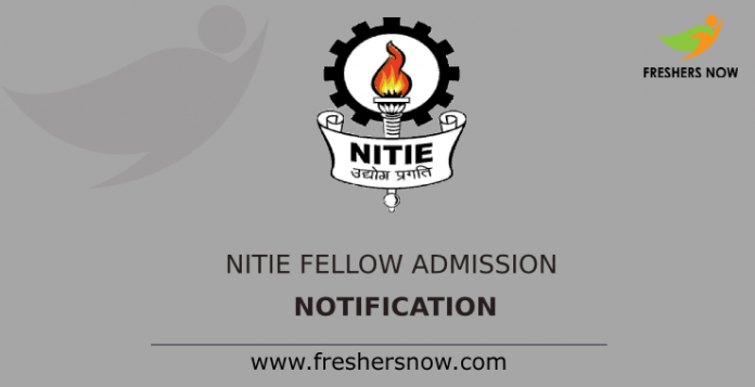 NITIE Fellow Admission Notification